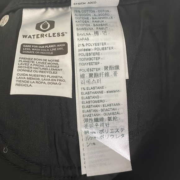 Levi’s Classic Straight Black Jeans- size 10 (short) - Picture 12 of 14